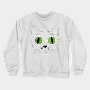 Big Eyed Cat V2 Crewneck Sweatshirt